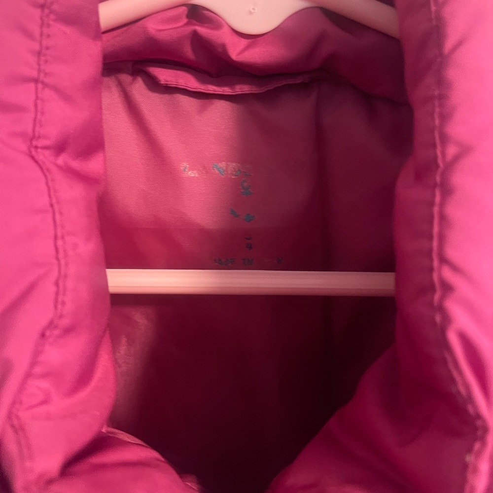 Lands' End Kids' Fuchsia Puffer Coat - Picture 2 of 3